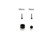 micro bead and nano ring the difference